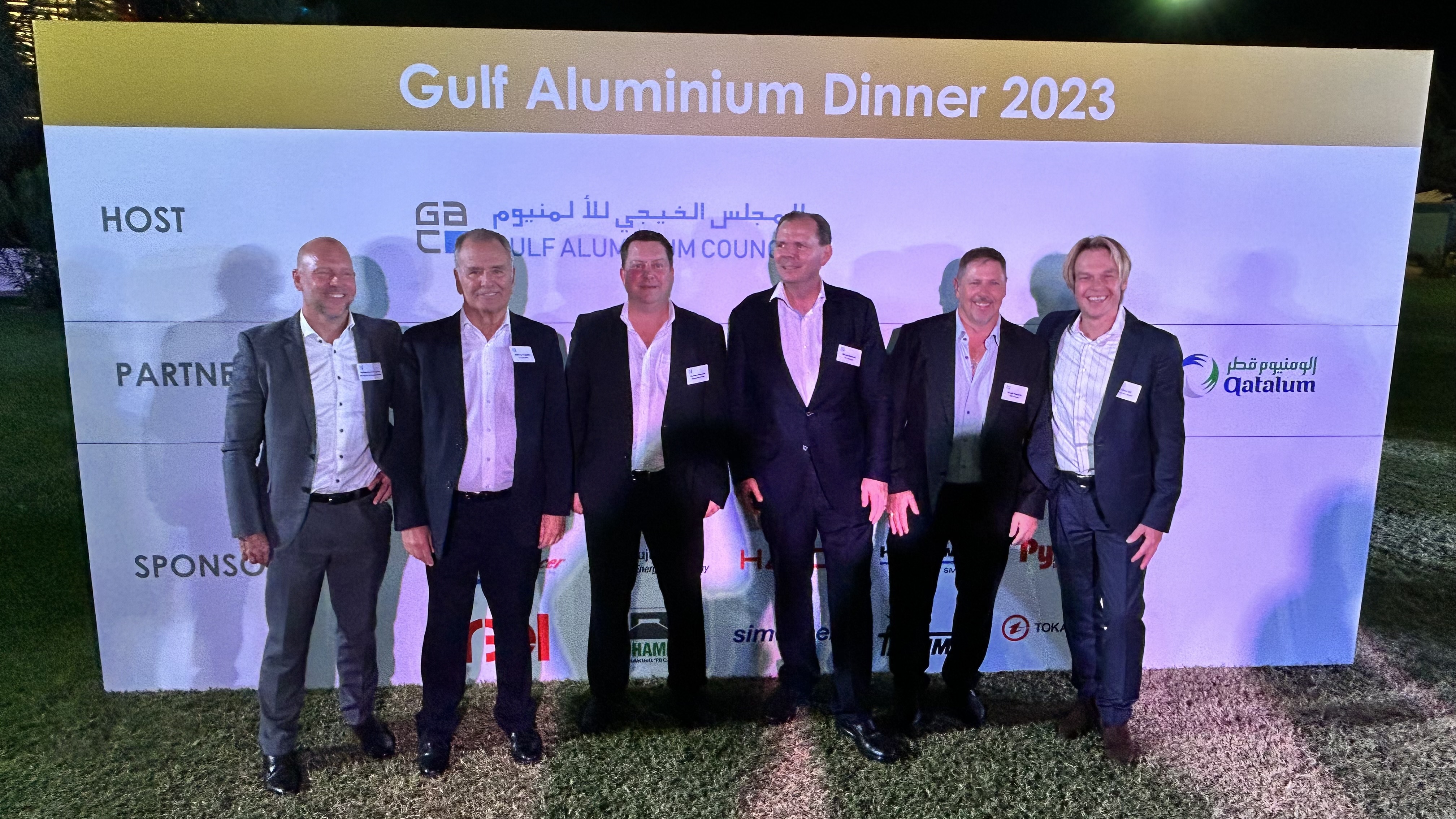 Riedhammer Team at Gulf Aluminium Council (GAC) in Dubai