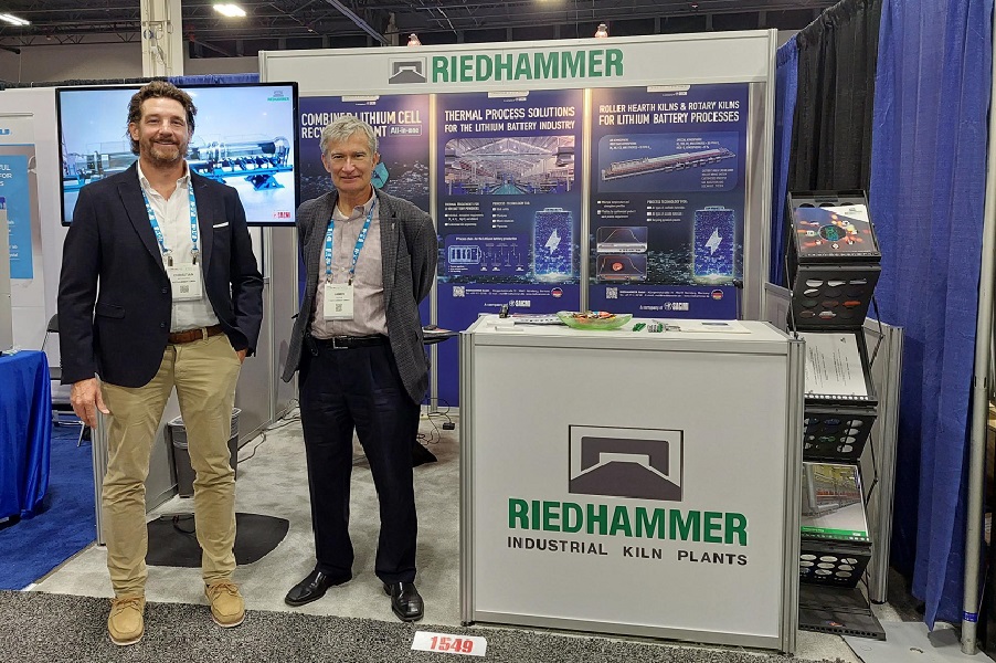 Riedhammer Team at Battery Show North America, Booth 1549, Sept. 12-14, 2023 