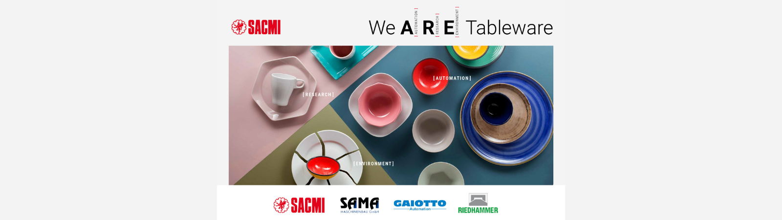 SACMI sponsors the “Tableware International Awards of Excellence” 2023